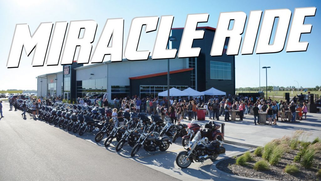Miracle Ride in Harley-Davidson® Of Fargo, West Fargo, North Dakota
